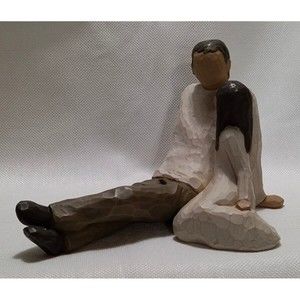 Willow Tree Father and Daughter Special Bond 2000 Family Figurine Susan Lordi